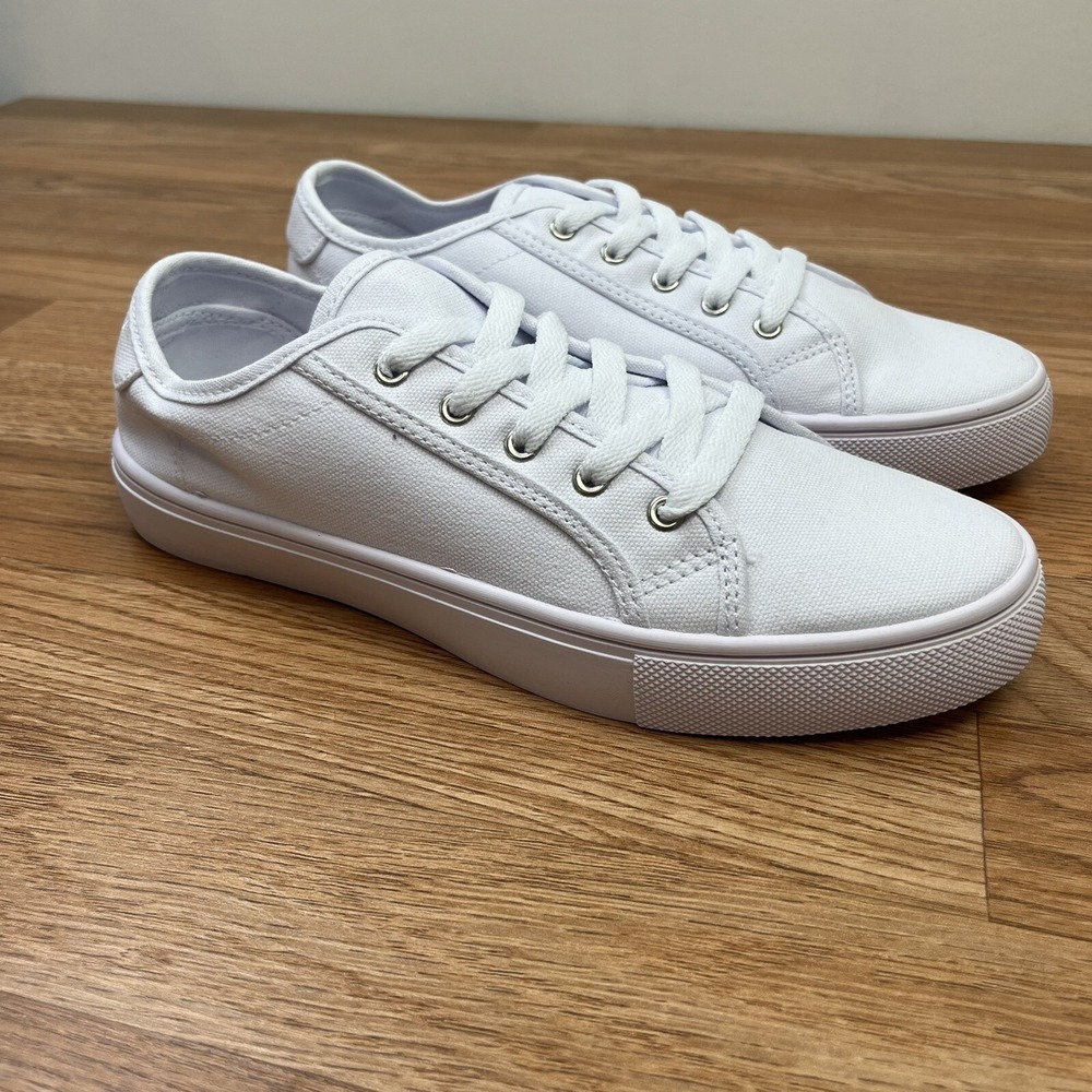 ASOS Design Dizzy Lace Up Trainers Sneakers Women's Size 9‎ White NEW